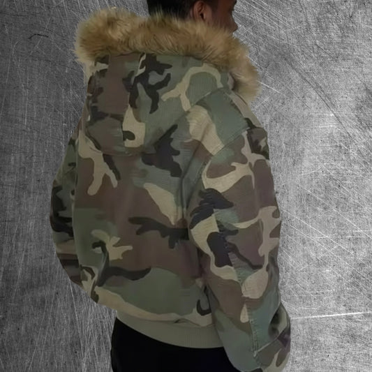 Men’s Reversible Camo Hoodie
